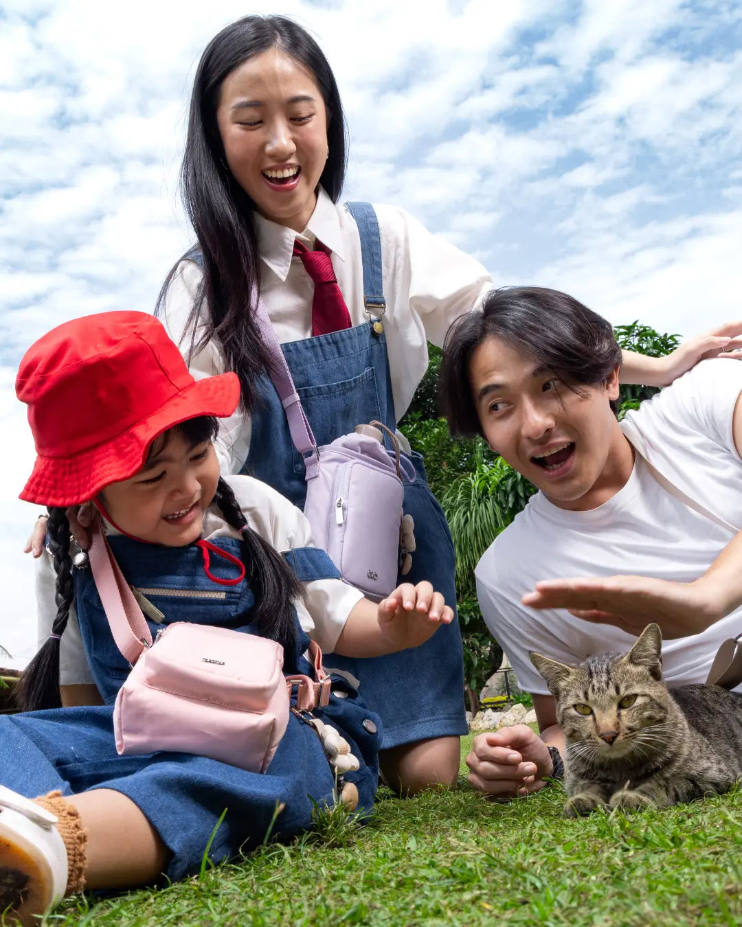 OHANA EXPLORER BAG IN TARO PURPLE TSL Singapore