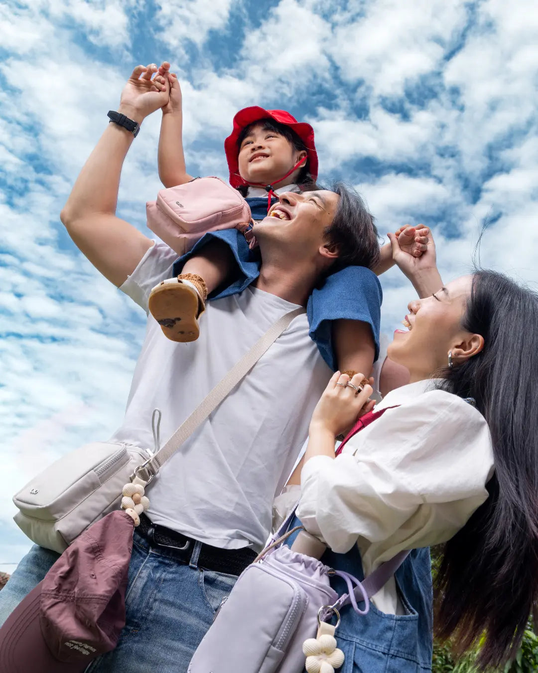 OHANA EXPLORER BAG IN BLUSH PINK TSL Singapore