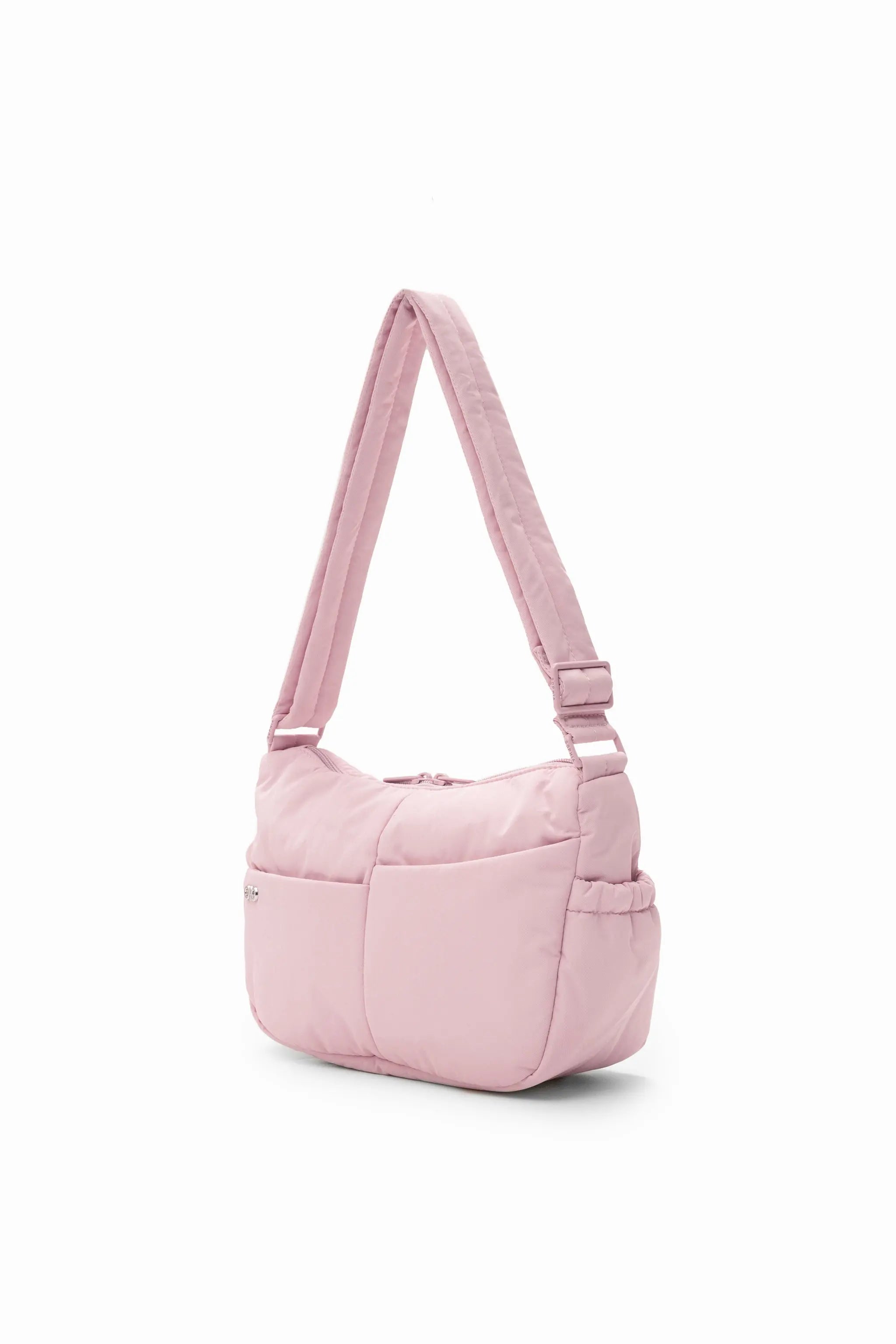 MINI SIGNATURE POCKET CROSSBODY BAG IN POSH BLOOM PINK