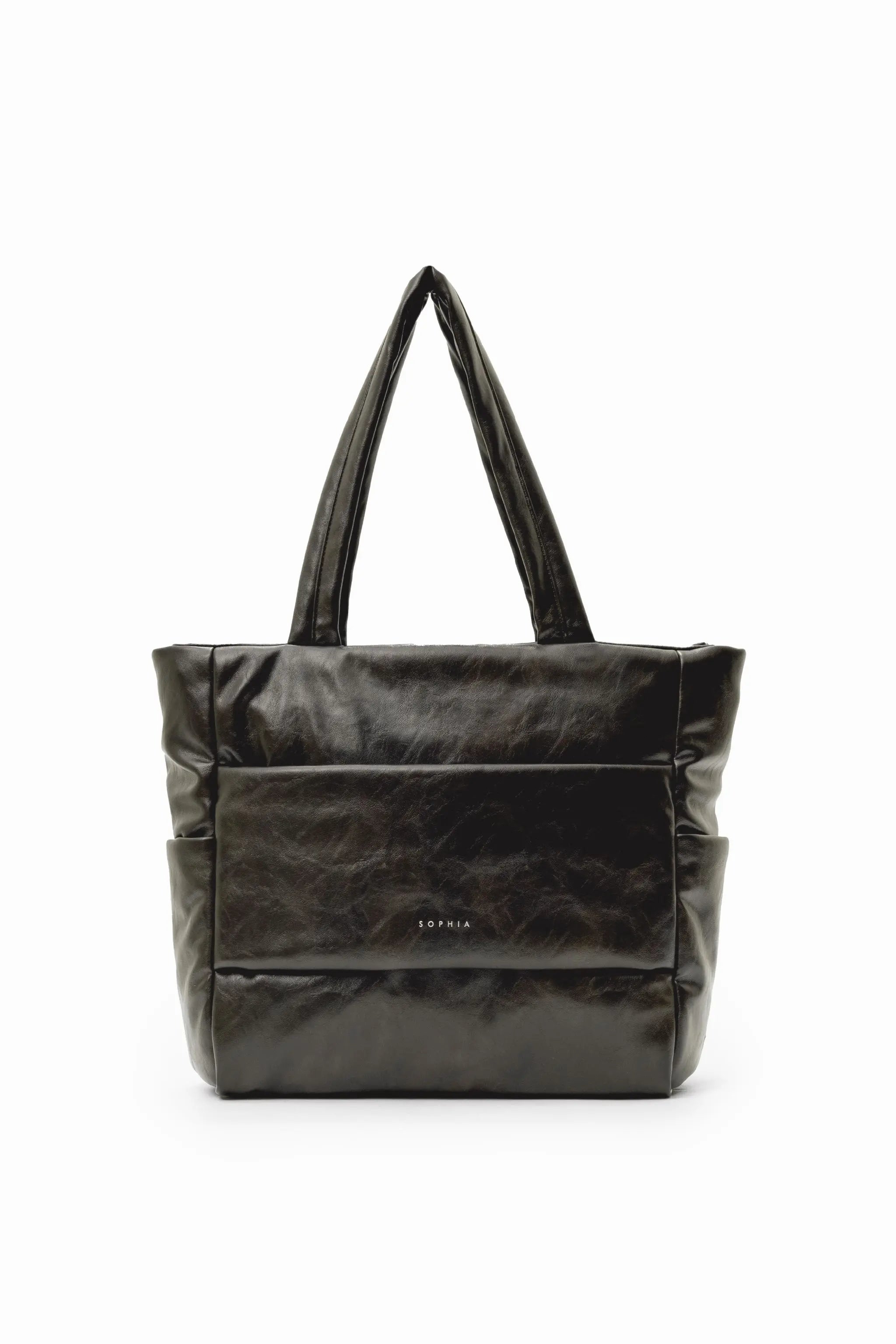 EVERYDAY CITY CUSHY TOTE BAG 2.0 IN ESPRESSO BROWN