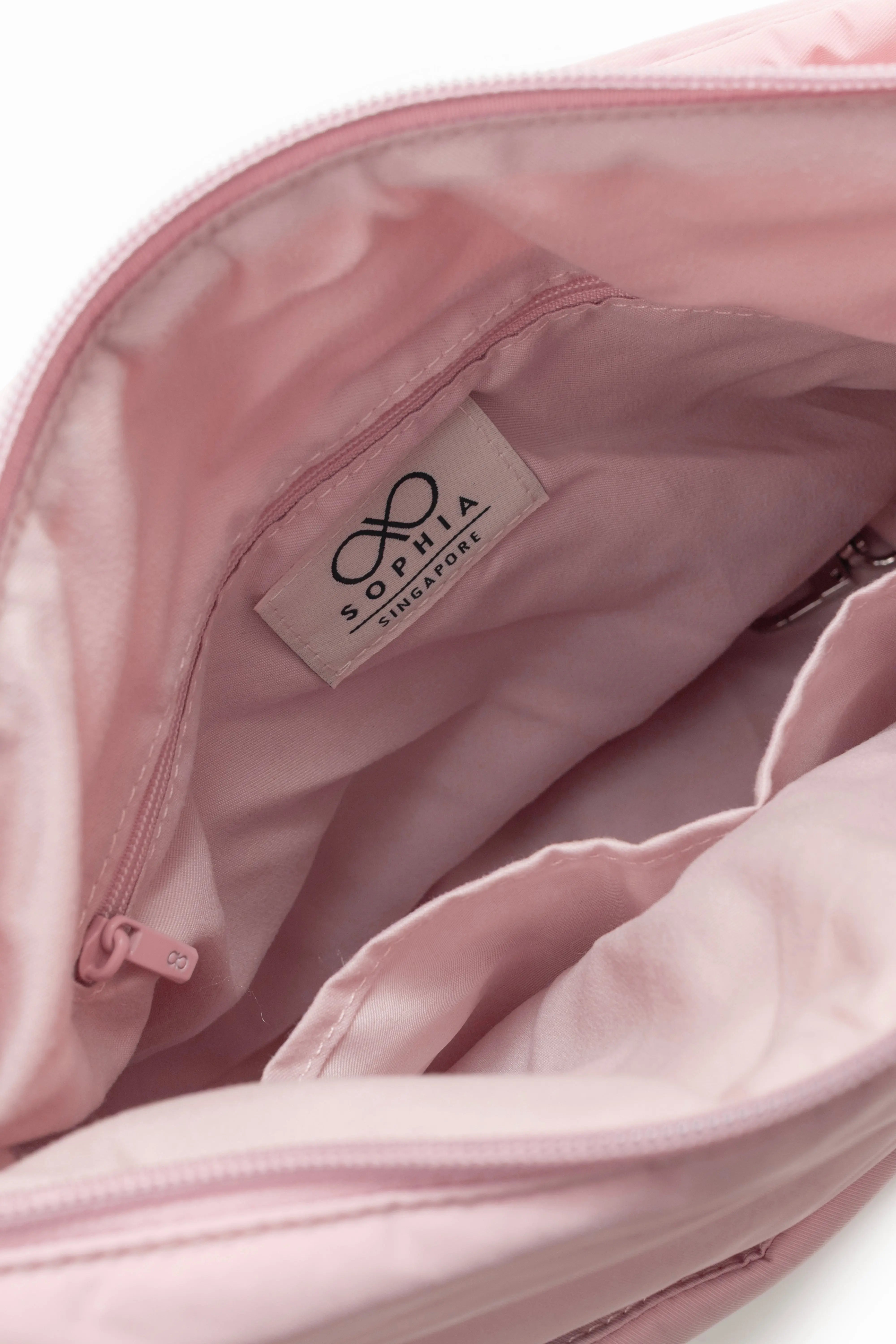 SIGNATURE POCKET CROSSBODY BAG 2.0 IN POSH BLOOM PINK