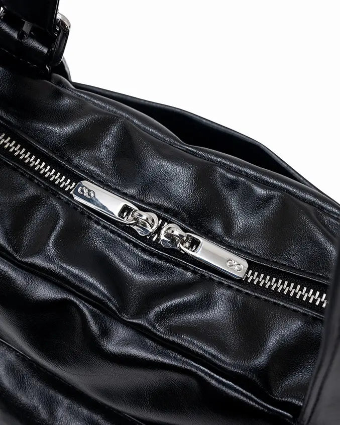 The Sophia Label - EVERYDAY CITY TOTE BAG IN PANTHER BLACK