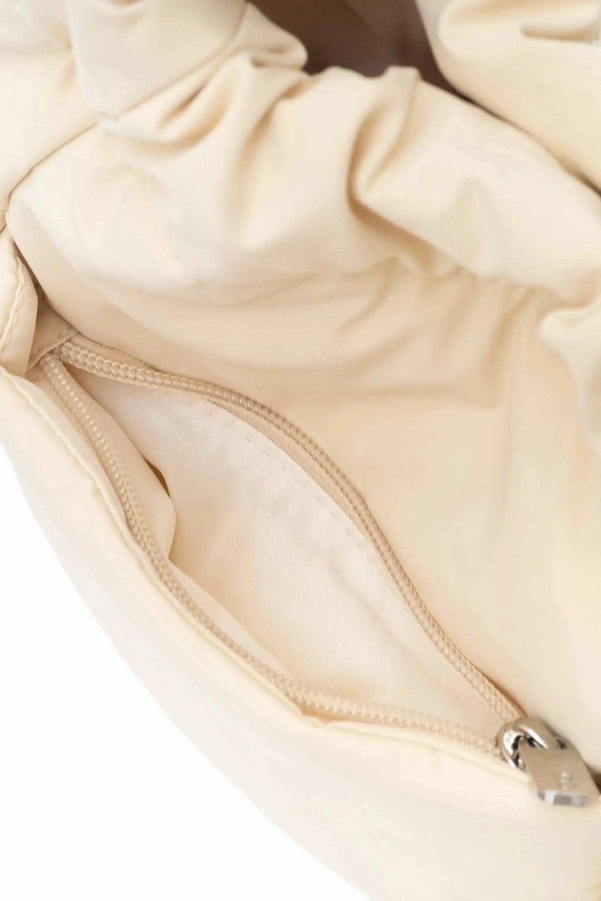 MINI COSY LUXE BUCKET BAG IN BUTTER