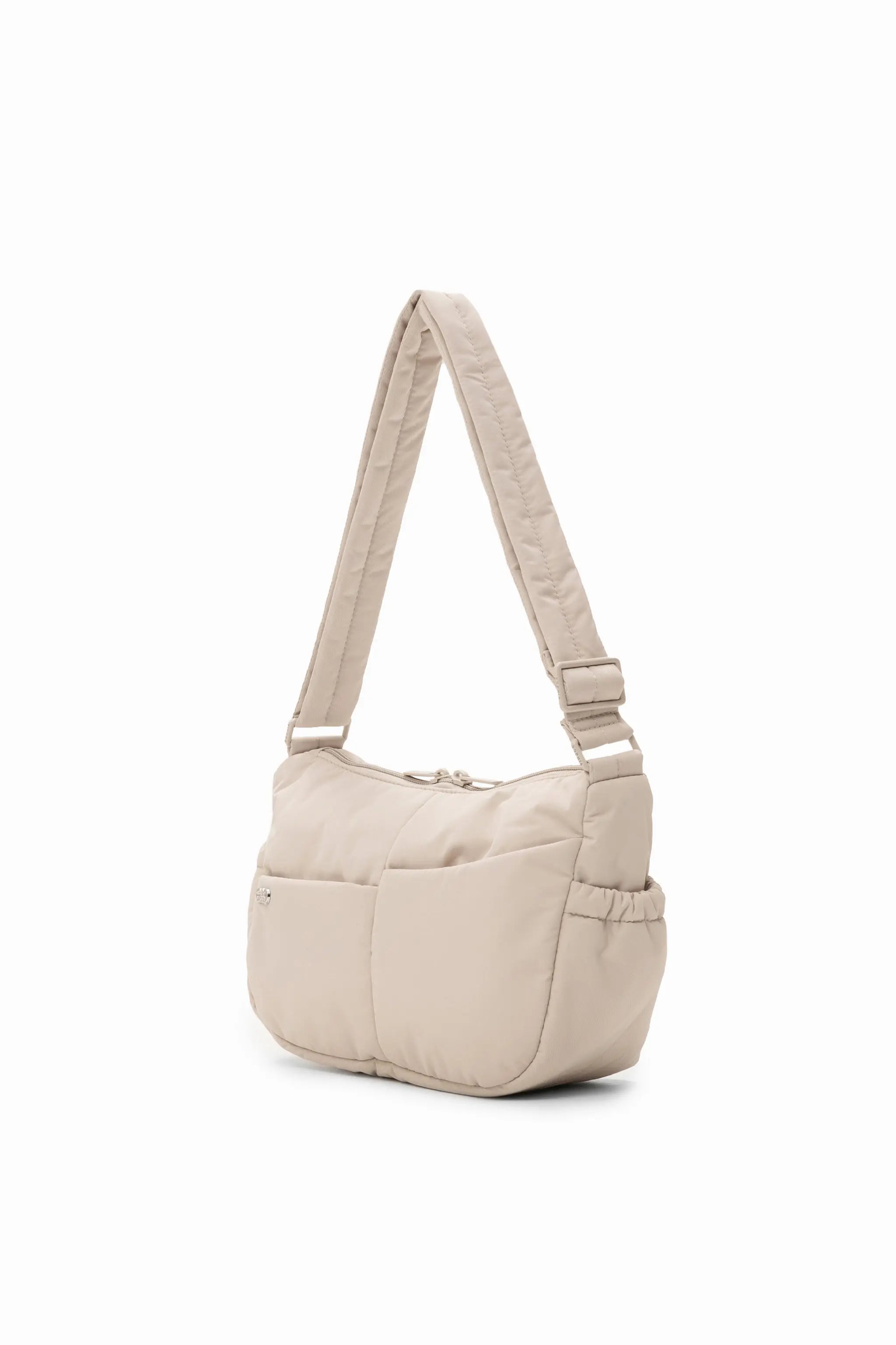 MINI SIGNATURE POCKET CROSSBODY BAG IN POSH OAT