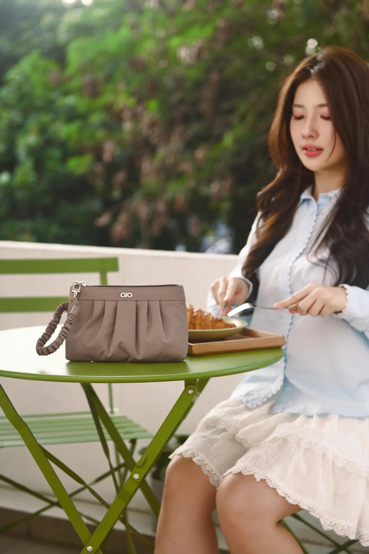 THE DAILY WRISTLET IN TAUPE