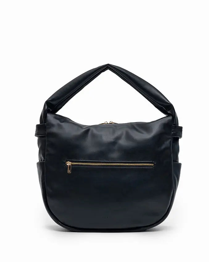 SIGNATURE POCKET SLOUCHY HOBO IN BLACK TSL Singapore