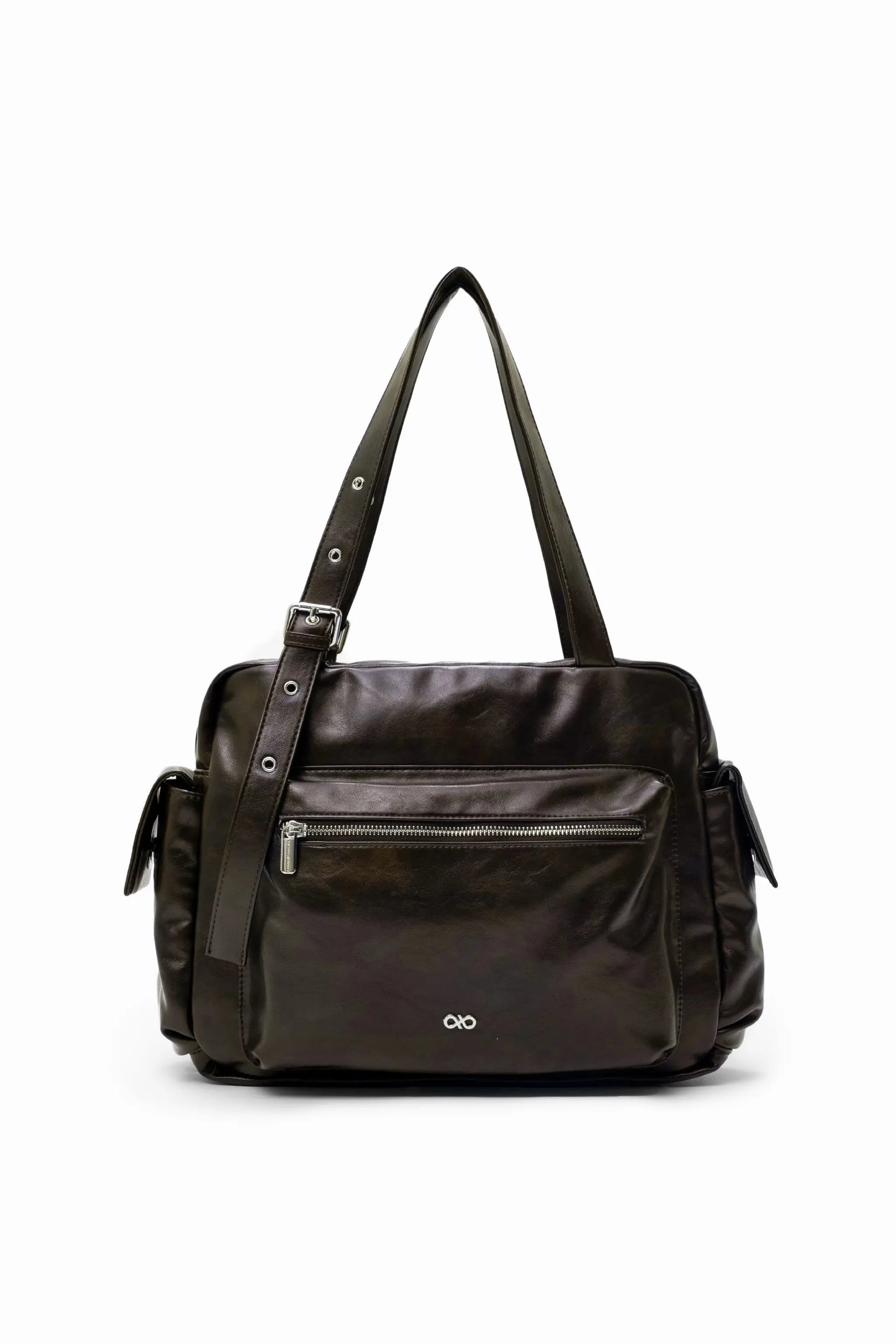 EVERYDAY CITY TOTE BAG IN ESPRESSO BROWN