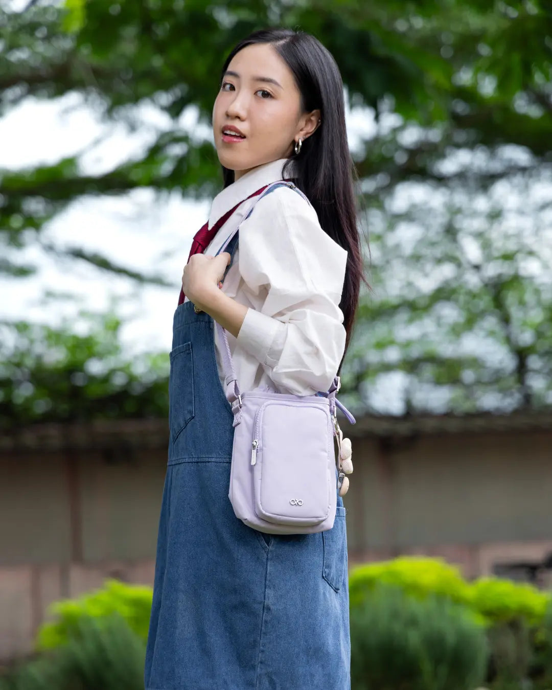 OHANA EXPLORER BAG IN TARO PURPLE TSL Singapore