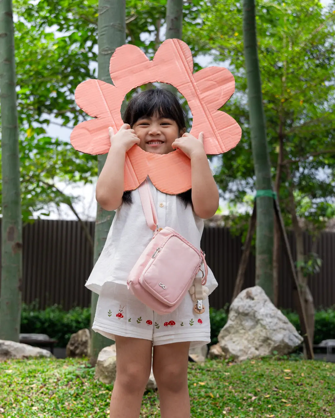 OHANA EXPLORER BAG IN BLUSH PINK TSL Singapore