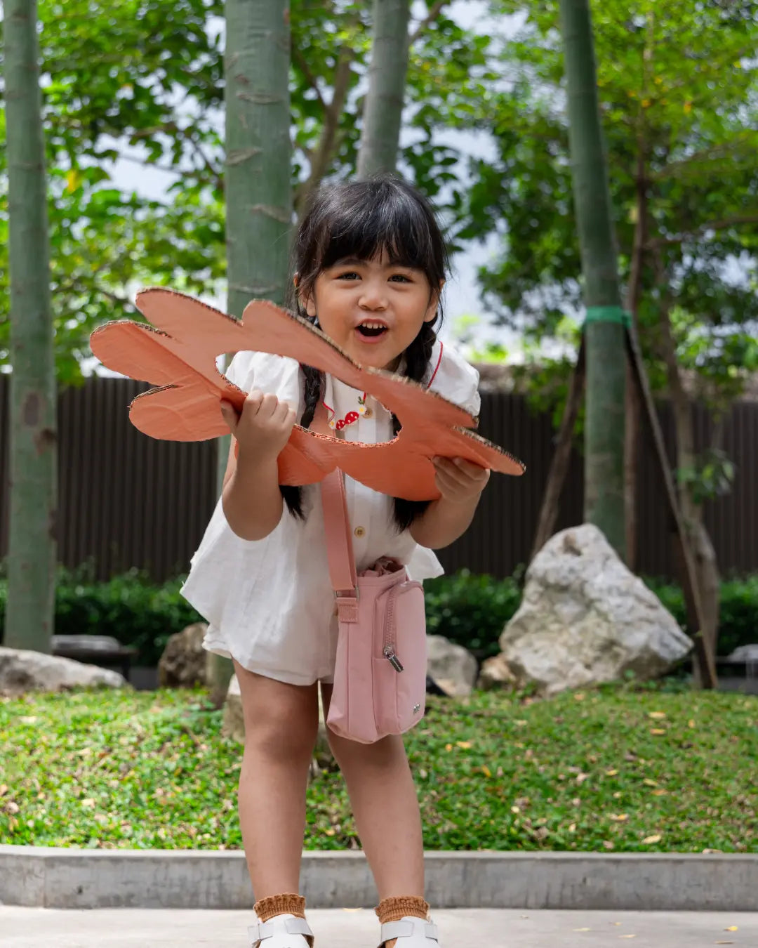 OHANA EXPLORER BAG IN BLUSH PINK TSL Singapore