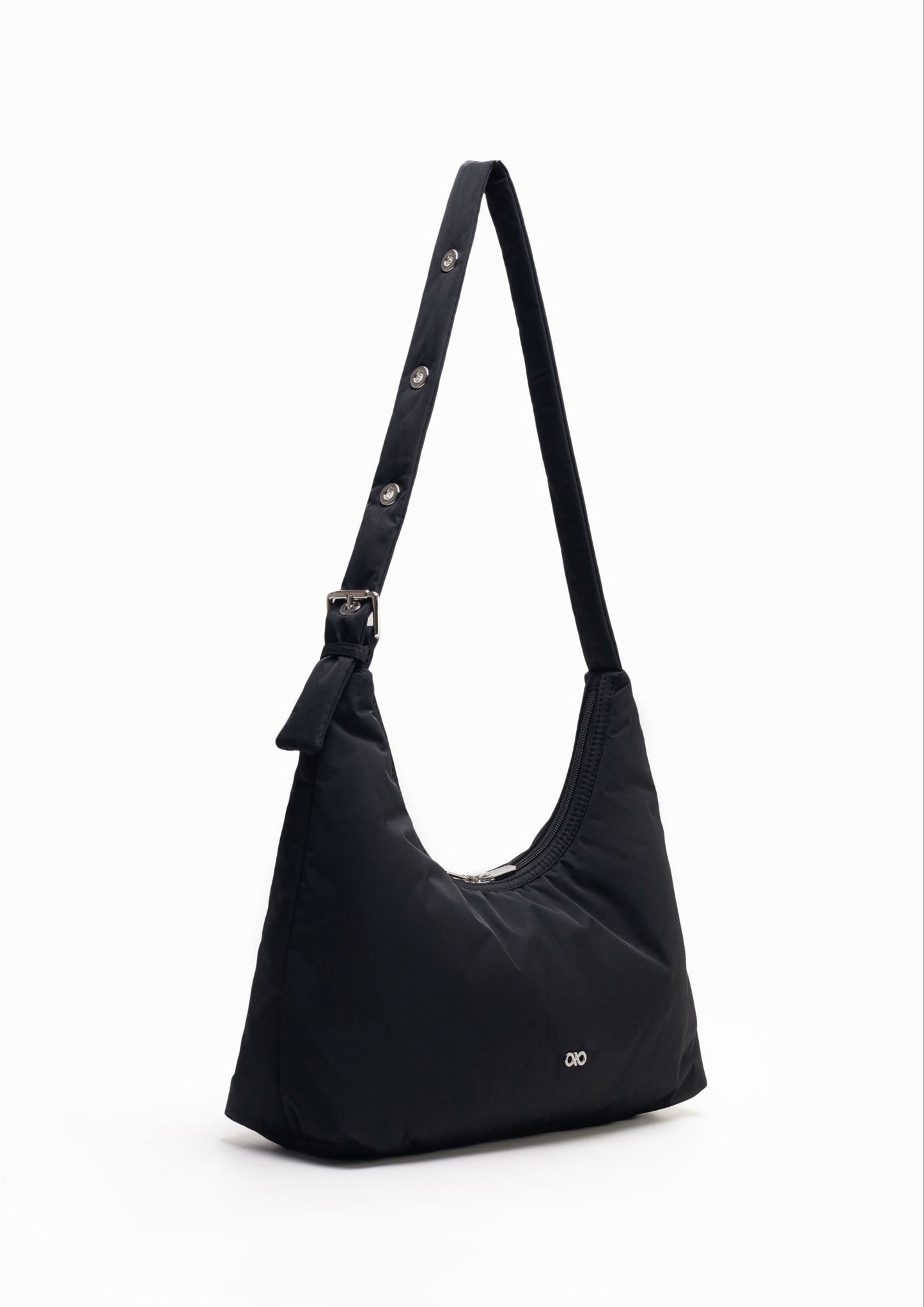 POSH HOBO BAG IN JET BLACK