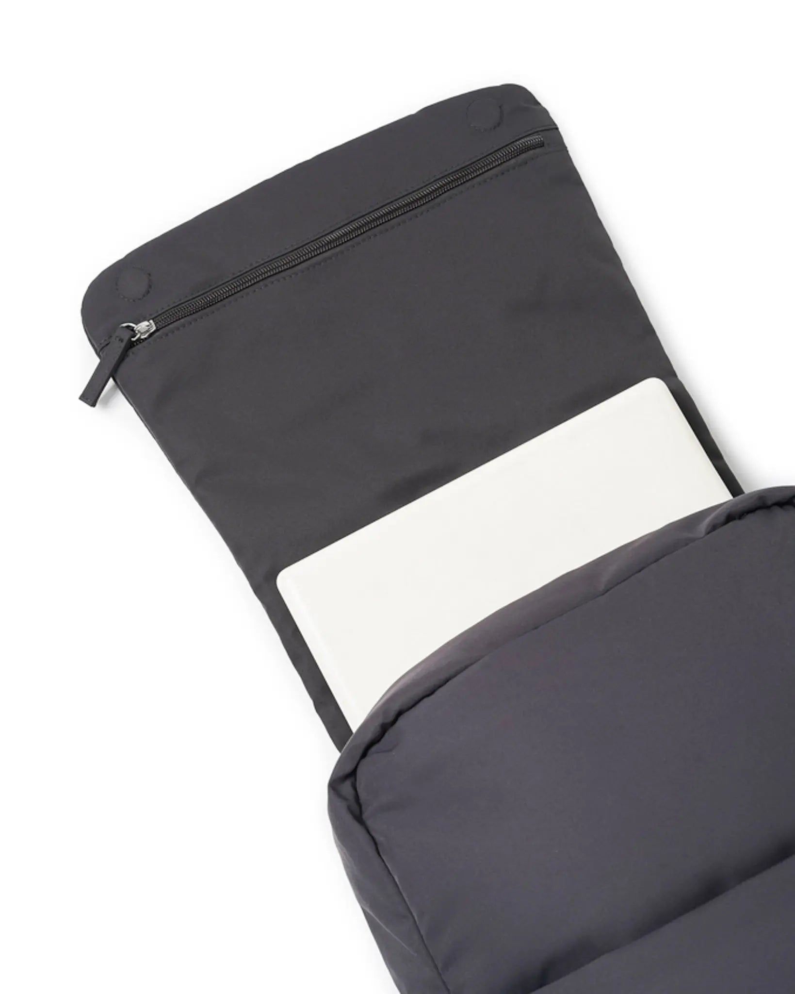 COSY LUXE UTILITY BACKPACK IN CHARCOAL TSL Singapore