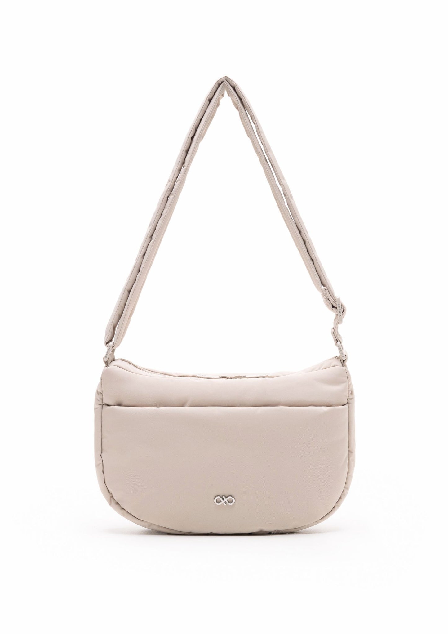 MINI POSH PUFFY CROSSBODY BAG IN OAT