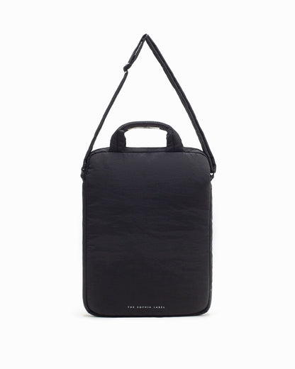 COSY LAPTOP BAG IN JET BLACK