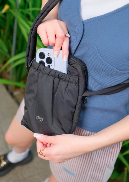 POSH SWIFT SLING IN JET BLACK