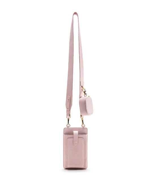 ATHENA PHONE BAG IN COTTON PINK