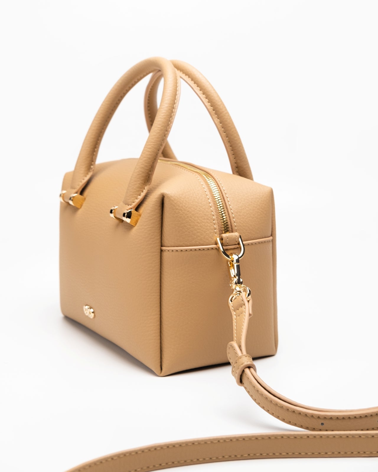 COOPER MAGIC BOSTON BAG IN TOFFEE