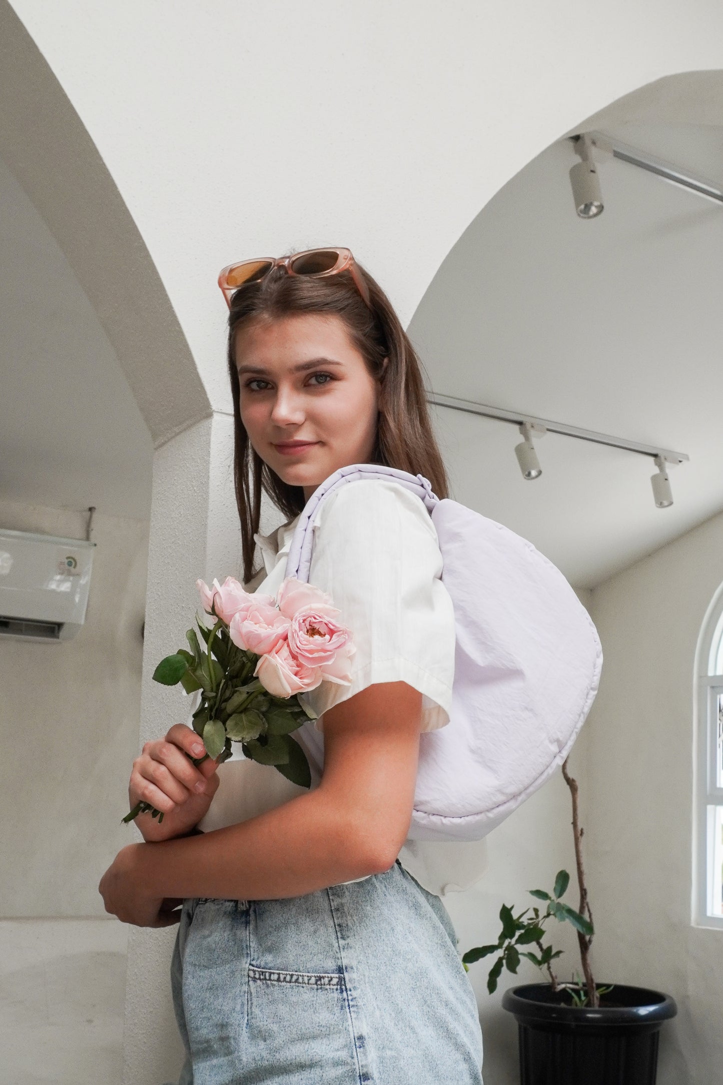 COSY FORTUNE COOKIE BAG IN LILAC