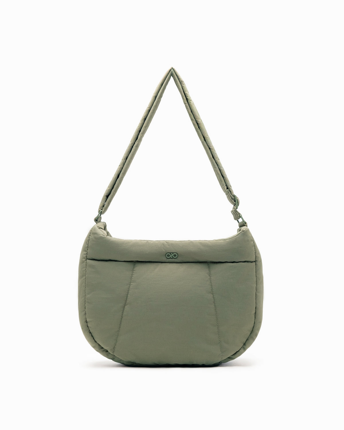 COSY PUFFY CROSSBODY BAG IN PINE