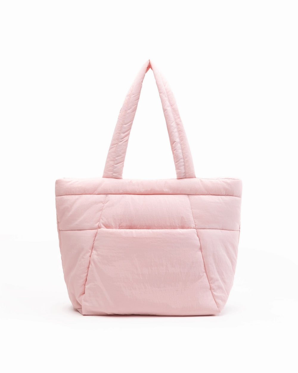 COSY PUFFY TOTE BAG IN PEONY