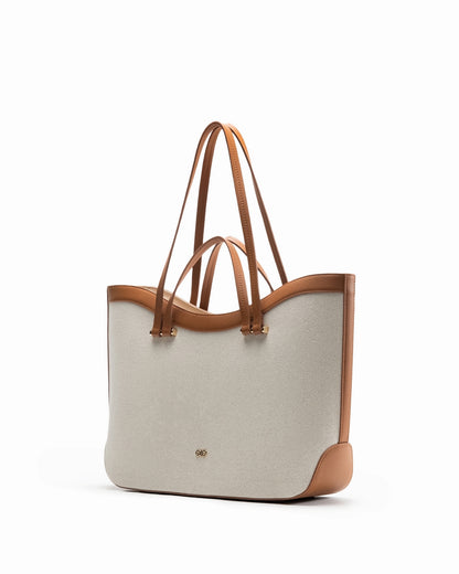 CALLY CANVAS WORK TOTE