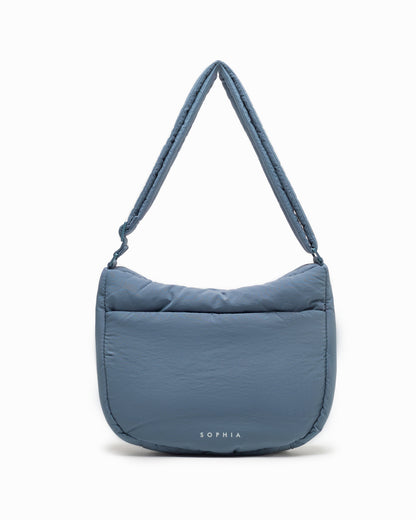 COSY PUFFY CROSSBODY BAG IN ELEMENTAL