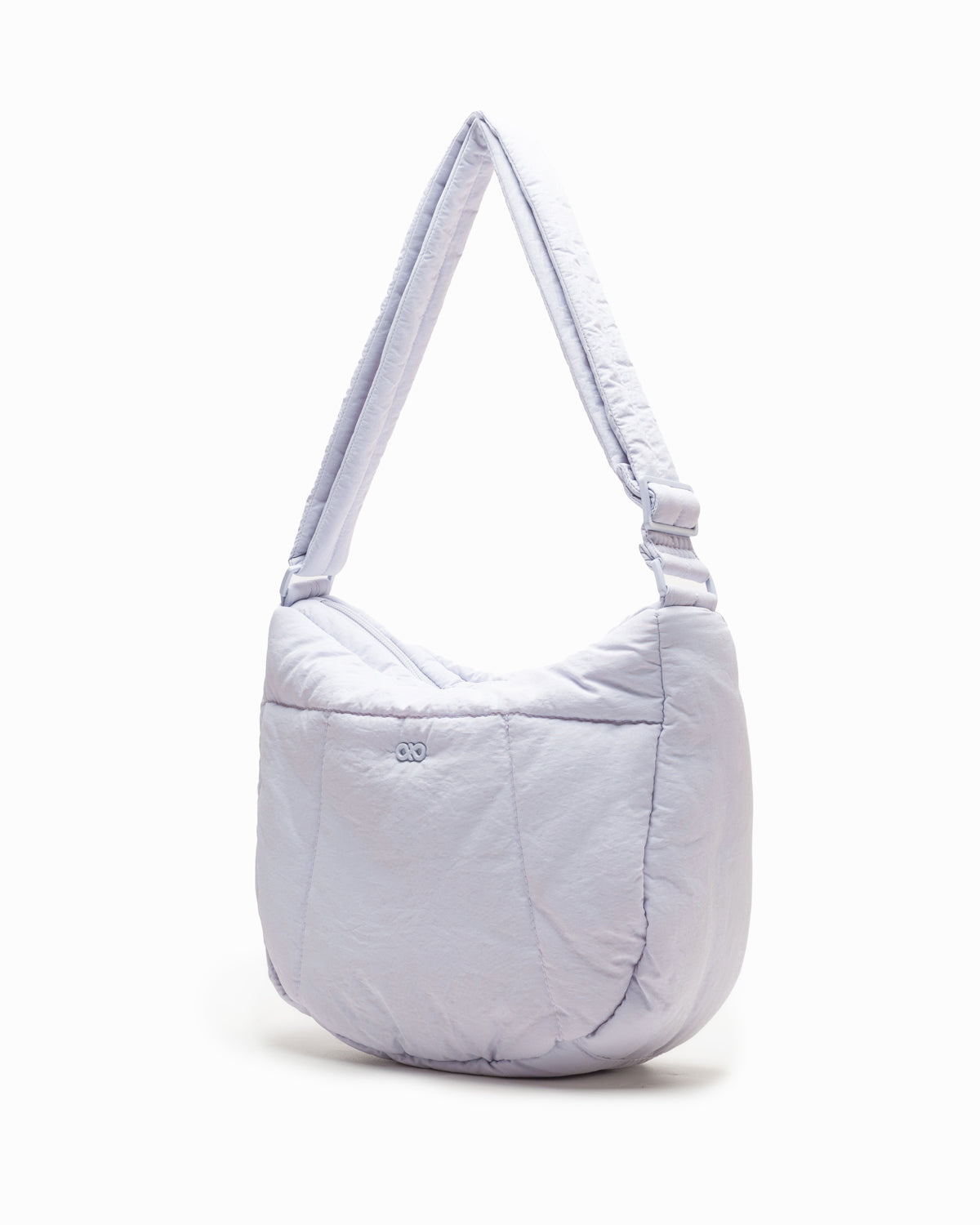 COSY PUFFY CROSSBODY BAG IN LILAC