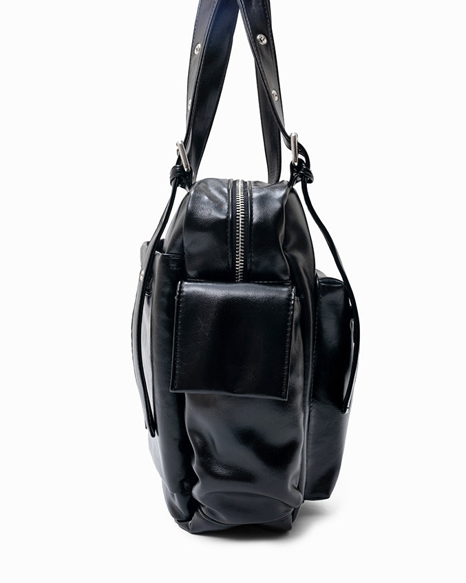 EVERYDAY CITY TOTE BAG IN PANTHER BLACK