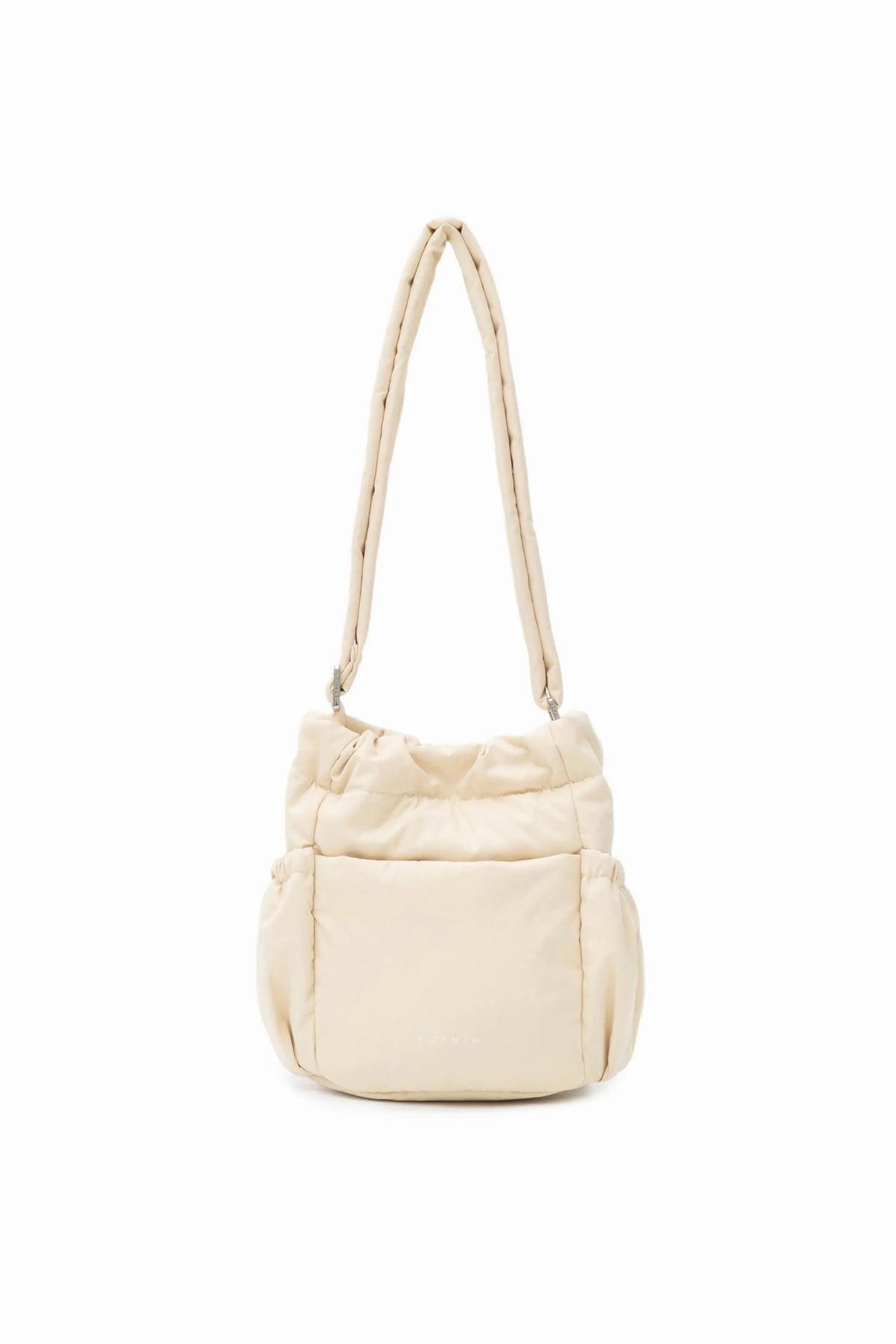 MINI COSY LUXE BUCKET BAG IN BUTTER 