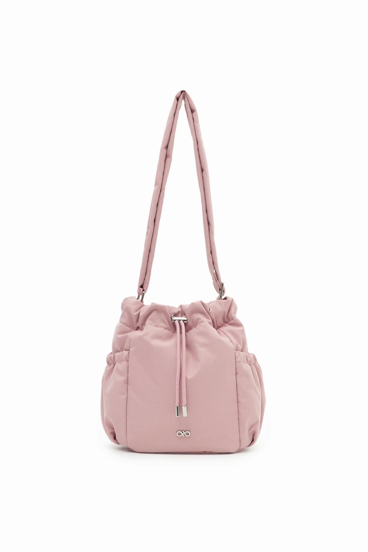 MINI COSY LUXE BUCKET BAG IN ROSY 