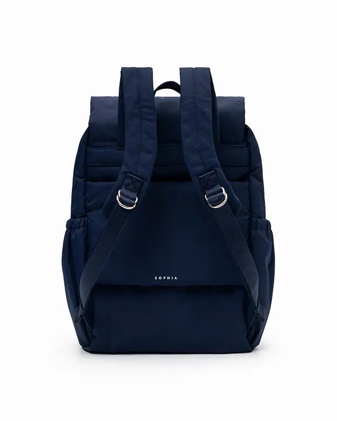 COSY LUXE UTILITY BACKPACK IN MIDNIGHT TSL Singapore