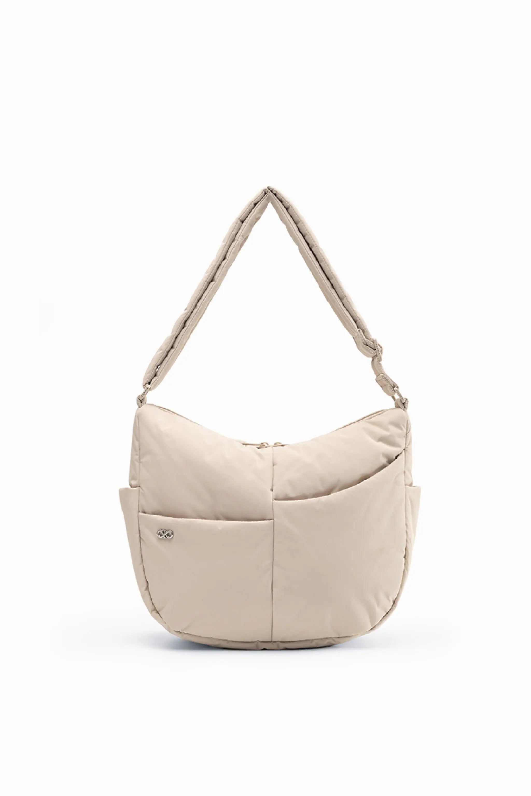 SIGNATURE POCKET CROSSBODY BAG IN POSH OAT 