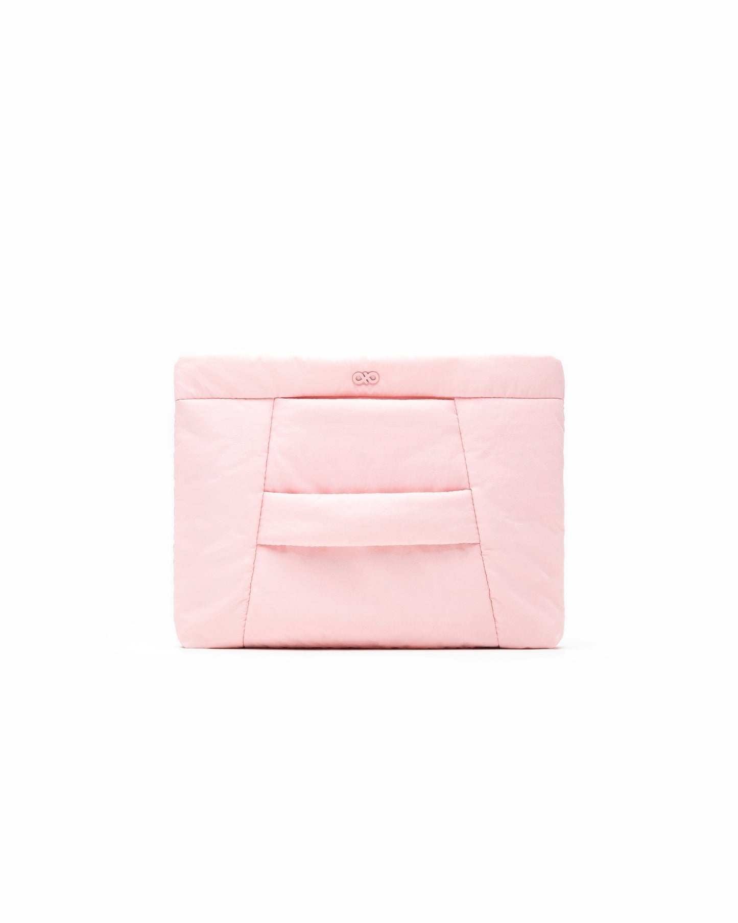 COSY PUFFY CLUTCH BAG IN PEONY